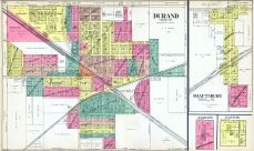 Durand, Shaftsburg, Hazelton, Easton, Shiawassee County 1915